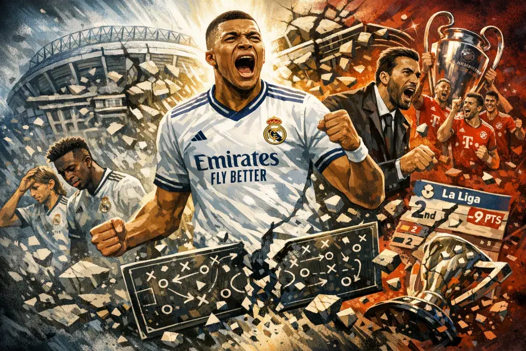 Mbappe Dominates Individually at Real Madrid but Pulls the Whole Structure Apart